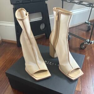 Daniella Shevel Onyx Mesh Heel Boots